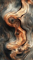 Intricate Wood Grain Patterns: A Study in Nature's Art