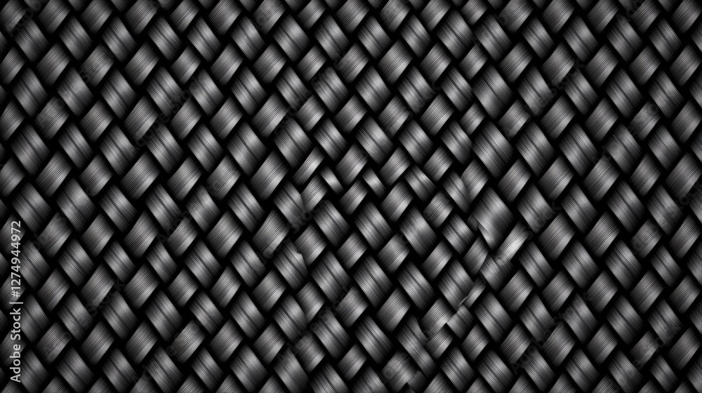 Poster intricate digital pattern with mesh design in dark shades for background use