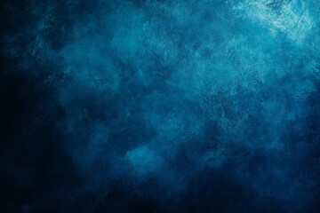 Fototapeta premium Blue textured background, dark corners, smoky effect, design element