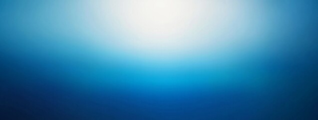 Blue gradient backdrop, bright center, website design