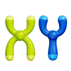 Chromosome, Science Biology, 3d rendering.