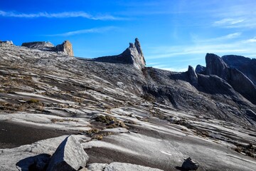 unrise Over Mount Kinabalu: A Majestic View from the Summit of Borneo's Highest Peak, Sabha,...