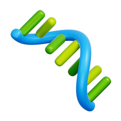 RNA, Science Biology, 3d rendering.