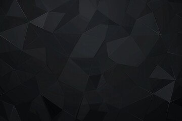 Dark geometric background of triangles, used as wallpaper or to overlay text or graphic elements