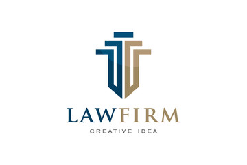 Creative Law Firm Logo Design Template