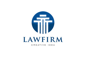 Creative Law Firm Logo Design Template