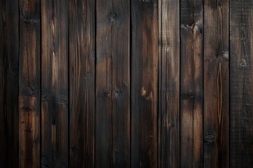 Obraz premium Dark wood planks background texture, rustic, vertical, studio