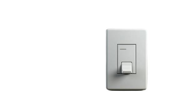 Power Switch on transparent background PNG.