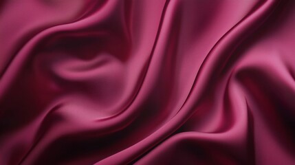 Obraz premium Smooth burgundy color gradient background with subtle light reflections, ideal for luxury product display or advertising banners