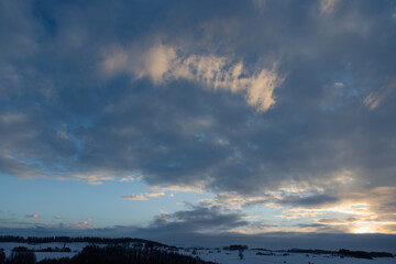 北海道美瑛-冬の朝の風景-14