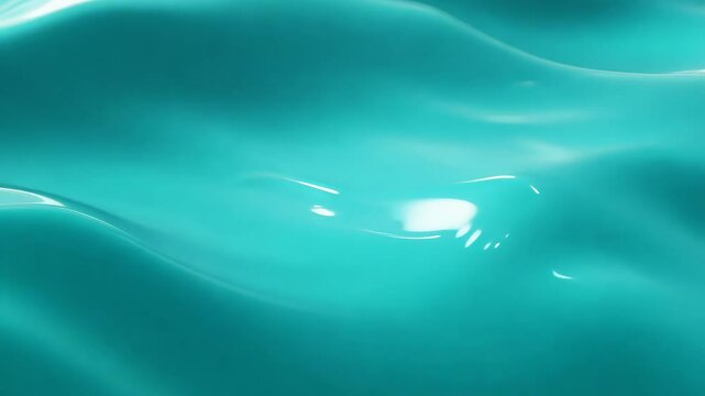 Teal Gradient Motion Background with Shimmering Waves for Dynamic Visuals