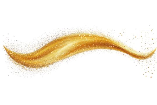Golden liquid splash abstract art graphic design