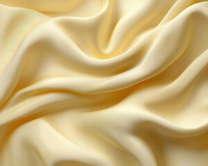 Fototapeta premium Elegant satin fabric flowing waves. Perfect for backgrounds, fashion, or textile design use