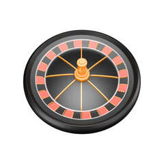 Obraz premium a 3D rendered illustration of fortune wheel 