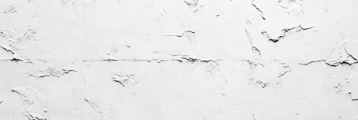 Obraz premium White wall texture, cracked surface, background design, website banner