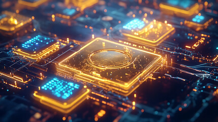 Obraz premium Gold investment and background image showing gold.