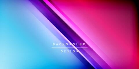 Dynamic shadow lines geometric shapes