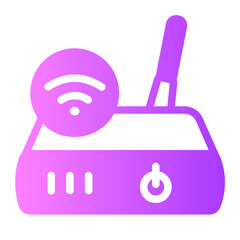 Router gradient icon