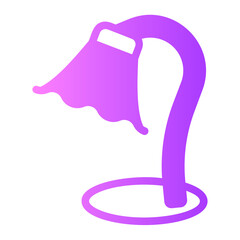 Table Lamp gradient icon