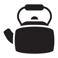 Kettle glyph icon