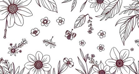 seamless floral pattern