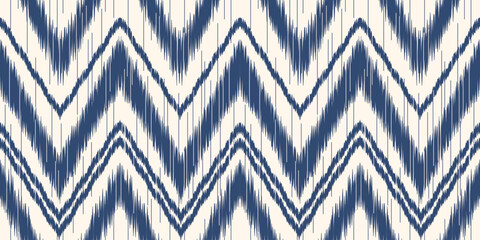 Ethnic ikat seamless pattern.beautiful pattern. floral embroidery, bohemian style, abstract flower art print. ethnic ikat abstract art. seamless fabric. ikat design for fabric, wallpaper, clothing.	