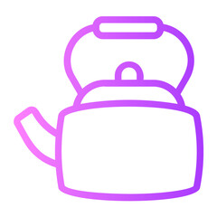 Obraz premium Kettle gradient icon
