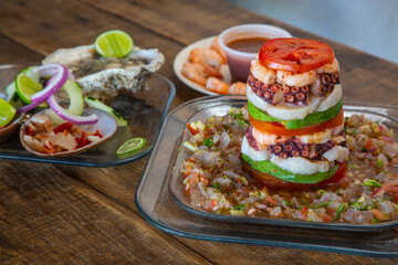 DELICIOSOS MARISCOS CAMARON PULPO Y CALLO