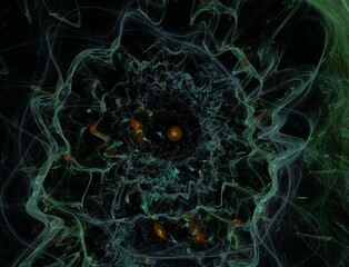 Imaginatory fractal abstract background Image