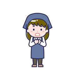 Obraz premium 清掃員／女性 29