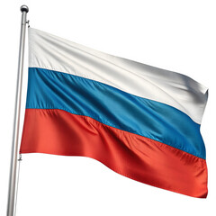 Fototapeta premium National flag of Russia in high quality.