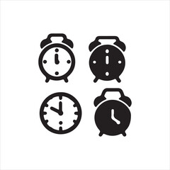 alarm clock vector illustration