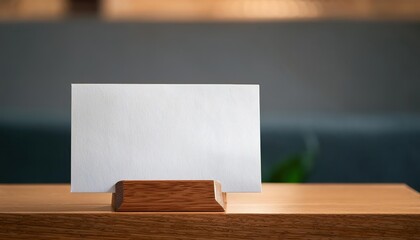 Vintage Elegance Stylish Horizontal Postal Card Perched atop a Rustic Tabletop, Against a Cozy Interior Backdrop, Boasting Rich Textures and Warm Tones for Timeless Charm.