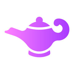 lamp gradient icon