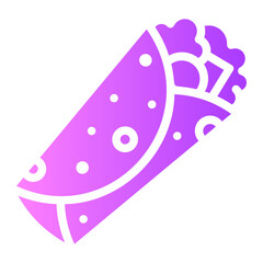 shawarma gradient icon