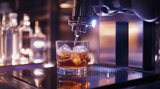 Robotic Bar Drink Dispenser
