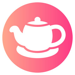 teapot gradient icon