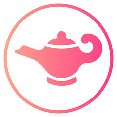 lamp gradient icon