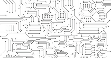Technology digital circuit board background. Communication and engineering concept. Vector illustration. 