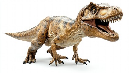 Obraz premium Tyrannosaurus Rex Dinosaur Prehistoric Reptile Jurassic Era Ancient Beast Powerful Pre