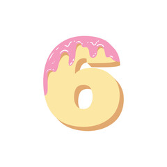 Y2K Pink Glaze Alphabet and Number