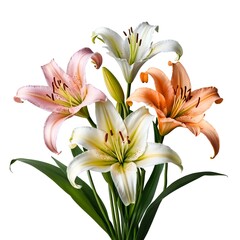 Obraz premium Bouquet of lilies