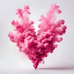 Fototapeta premium Pink Ink Explosion in Water