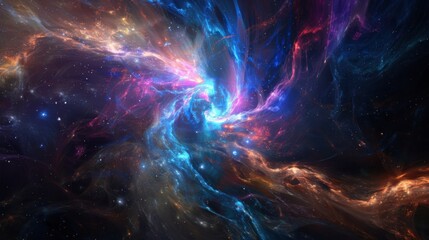 Cosmic Kaleidoscope: Science Fiction Wallpapers with Mesmerizing Deep - Space Imagery