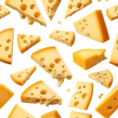 Floating Cheese Slices