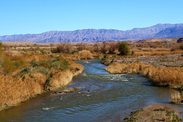 river in the mountains