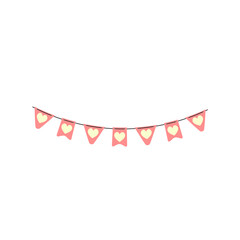 Obraz premium Bunting Flag Party