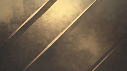 Fototapeta premium Abstract Brown Gold Diagonal Lines Texture Background