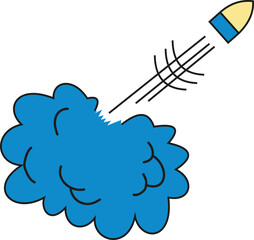 Cute Cartoon Effect Loose Bullets