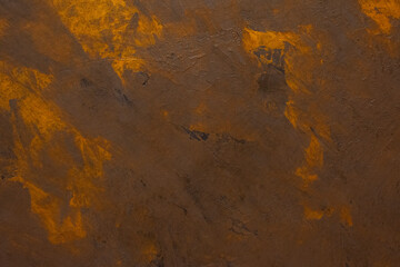 Artistic grunge background with brown and orange textures. High-quality brown marble background with natural stone texture.